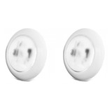 2 Luces Para Piletas Vulcano Super Led 13,2w Luz Blanca