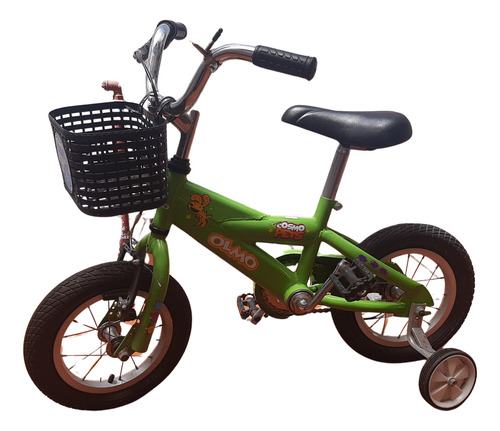 Bicicleta Olmo Cosmo Pets Rodado 12 Verde