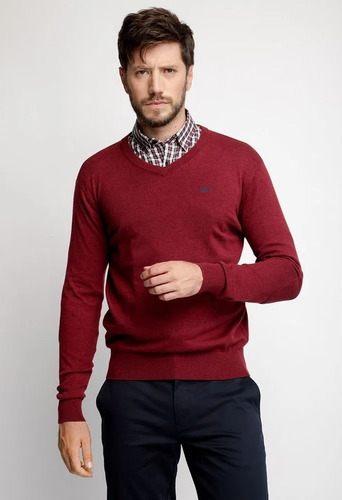 Sweater Hombre Ferouch Melange Smart Casual L/s
