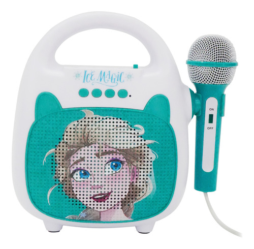 Parlante Portatil Bluetooth Karaoke Disney Frozen 