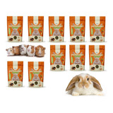 Nutrirabbit Ração Nutricon Coelhos Roedores Kit 10x500g - 10