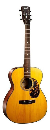 Guitarra Electroacústica Cort Luce L300vf Para Diestros Brillante Natural Ovangkol High-tech