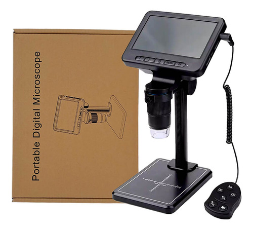 Microscópio Digital Amplia 1000x Display Lcd Wifi Android Io