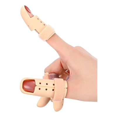 1 Pza Férula Tipo Stack Para Dedo En Martillo Lesión Tendón Beige 1-s | MercadoLibre