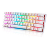 Teclado Mecánico Inalámbrico 60% Triple Modo Bt5.0/2.4g/tipo