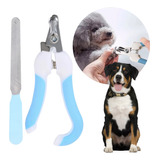 Kit Cuidado Para Mascota Corta Uñas Y Lima Acero Inoxidable 