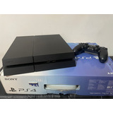 Sony Playstation 4 500gb Fat - Hdmi + Jogos