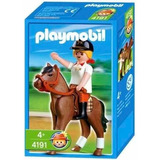 Playmobil 4191 Amazona E Cavalo Fazenda Farm Mib Comoleto
