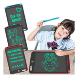 Lousa Digital 10 Polegada Lcd Infantil Escrever E Desenhar