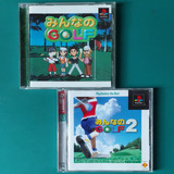 Minna No Golf 1 + 2 (ps1 Japonés Original)