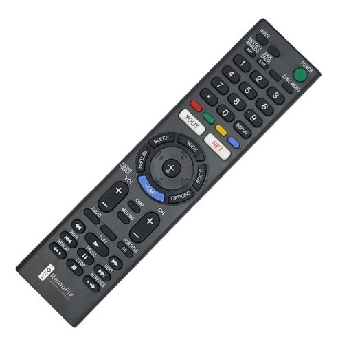 Control Remoto Remofix Para Smart Tv Compatible Con Sony