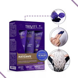 Kit Itallian Trivitt Matizante Shampoo + Cond + Máscara