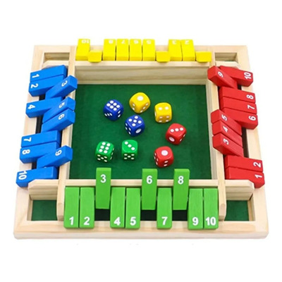 Divertido Juego De Juegos Familiares: Juego De Mesa Shut The