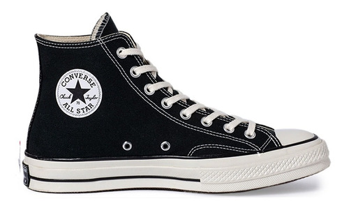 Botitas Converse All Star Chuck 70 Lona Negro Exclusivas