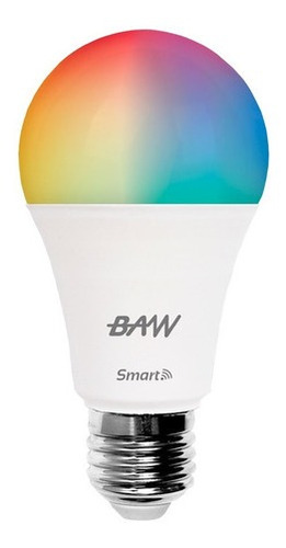 Lampara Led Smart Bulbo Colores Wifi Baw E27 10w