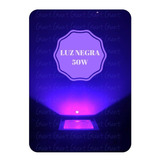 Refletor Uv Led Luz Negra 50w Festa Eventos Casamentos