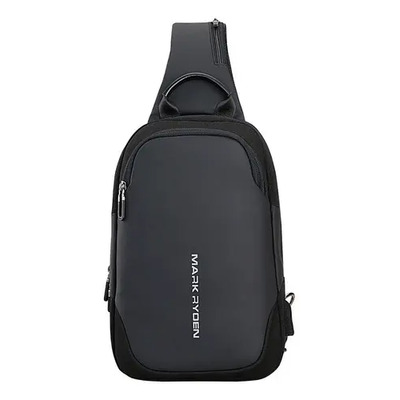 Mochila Urbana Negra Mark Ryden MR7056 Impermeable USB Tablet 9.7 PuLG | Meses sin interés