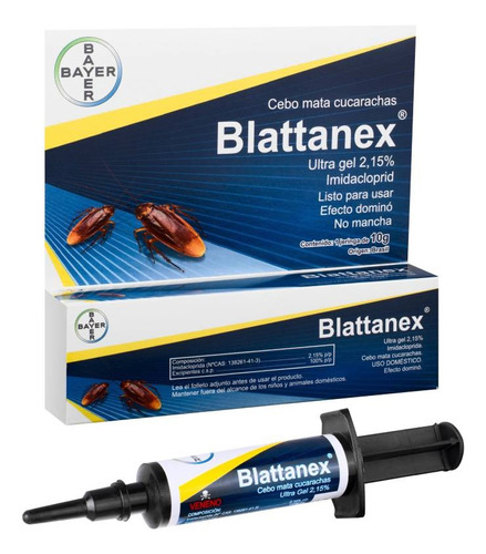 Repelente Cebo (control Cucarachas) Ultra Gel - Blattanex