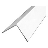 Perfil De Aluminio Angulo 25x25mm Blanco - Largo X 3 Metros