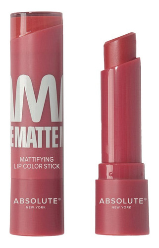Labial Mattifying Lip Color Stick Primrose Color Rosado