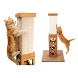 Rascador De Columna Poste Juguete Para Gatos (oferta)