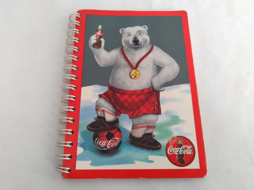 Antiga Agenda Coca-cola 1998