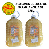 2 Galón Jugo Naranja Agria 3.78l Yucatán-cochinita, Marinado