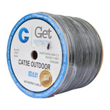 Cable Utp Cat 5e Exterior 100% Cobre - Carrete X 305 Metros!