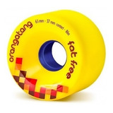 Rodas Orangatang Fat Free 65mm 86a - Skate Longboard