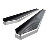 Estribo - Hd Ridez Flat Style Running Board 6  Polished Fits