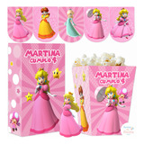 Kit Imprimible Princesa Peach Mario Bros Personalizado