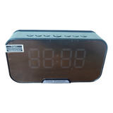 Reloj Despertador Digital Con Altavoz Bluetooth Y Radio Fm 