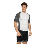 Remera Jersey Ciclistas Unisex   Salpa Gris