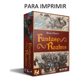 Fantasy Realms  (juego Para Imprimir)