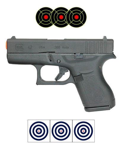 Pistola Airsoft Glock G42 Blowback Umarex 6mm Licenciada Gbb