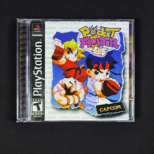 Pocket Fighter Repro Prensado Ps1 - Playstation 1. Faço 95