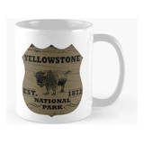 Taza Parque Nacional Yellowstone Calidad Premium