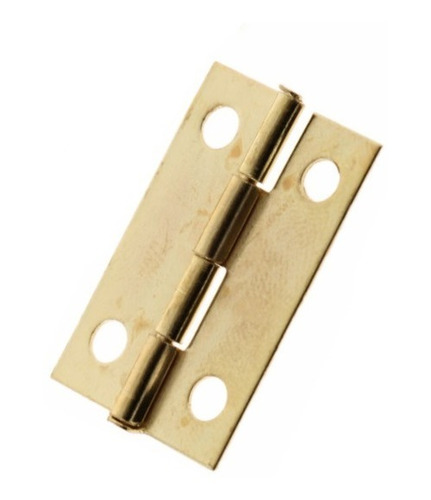 Bisagra Libro 1'' Hierro Bronce Para Puerta Mueble X12 Pares