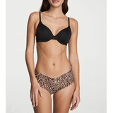 Calcinha Victorias Secret Renda Fio Dental High-leg Leopard