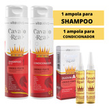 Kit Cavalo Real Crescimento Capilar Rapunzel Sh+cond+duovin