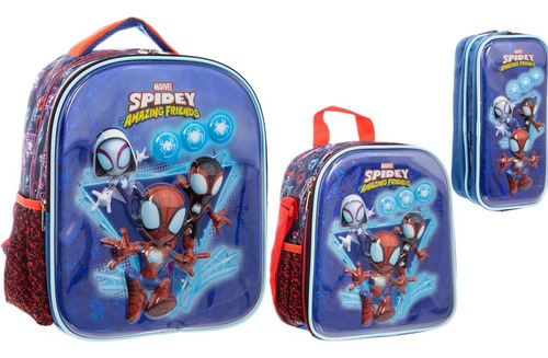 Kit De Mochila Preescolar Ruz Spidey 17860