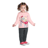 Conjunto Infantil Menina Inverno Blusa E Calça Kyly 