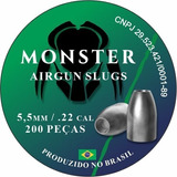 Chumbo Slug 5,5mm- .2173 - 18,70 Gr - 1,21 G - Liga Standart