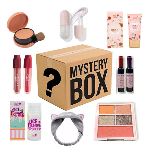 Box O Caja Sopresa De Maquilla Variado Entre Trendy Y Otras