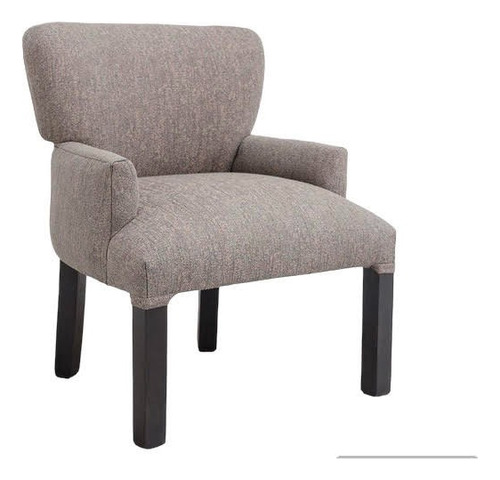 Silla Sillon Matera Con Apoyabrazos Poltrona Pana Chenille 