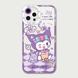 Funda De Silicona Suave Cinnamoroll Kuromi Para iPhone 14 Pr