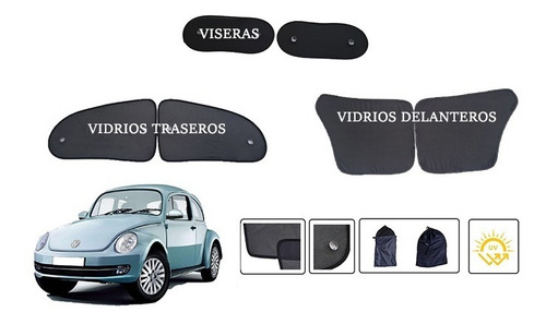 Parasol Cortinas Volkswagen Vocho Ct: Aa11