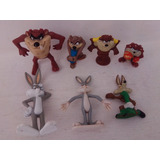 Figuras Looney Tunes Taz, Bugs Bunny Y Coyote Vintage 90s