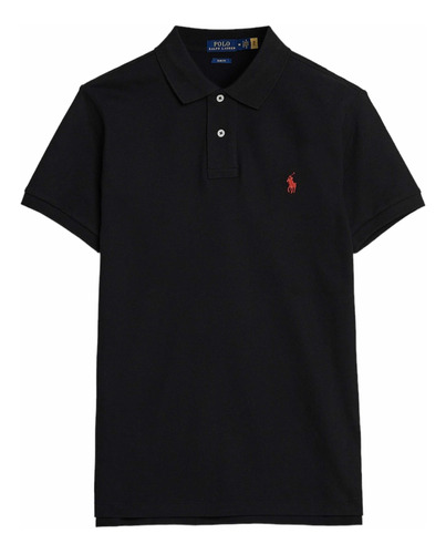 Playera Tipo Polo Clásica De Algodón