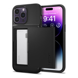 Funda Spigen Slim Armor Cs Para iPhone 14 Pro Max - Black 